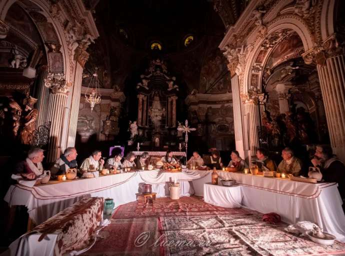 Nell'intimità del cenacolo