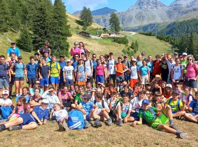 "Andata e ritorno" la vacanza a Brusson  dei ragazzi di 5a elementare e delle medie