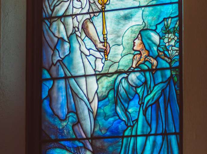 "Ti porto la benedizione di Dio!”